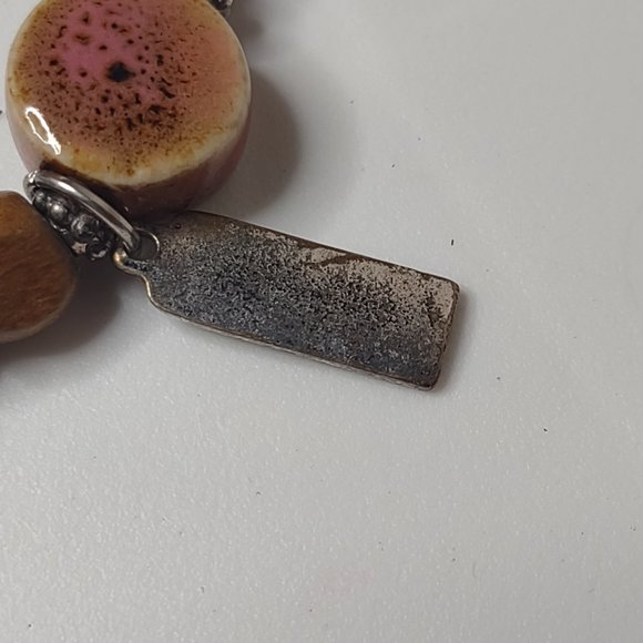 Very Awesome Pink And Silver Tone Beaded Stretch Watch - Picture 8 of 12